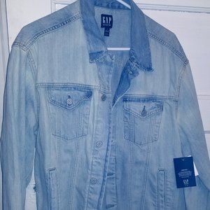 GAP XL Light Blue Denim Trucker Jacket